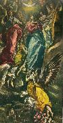 El Greco assumption of the virgin painting